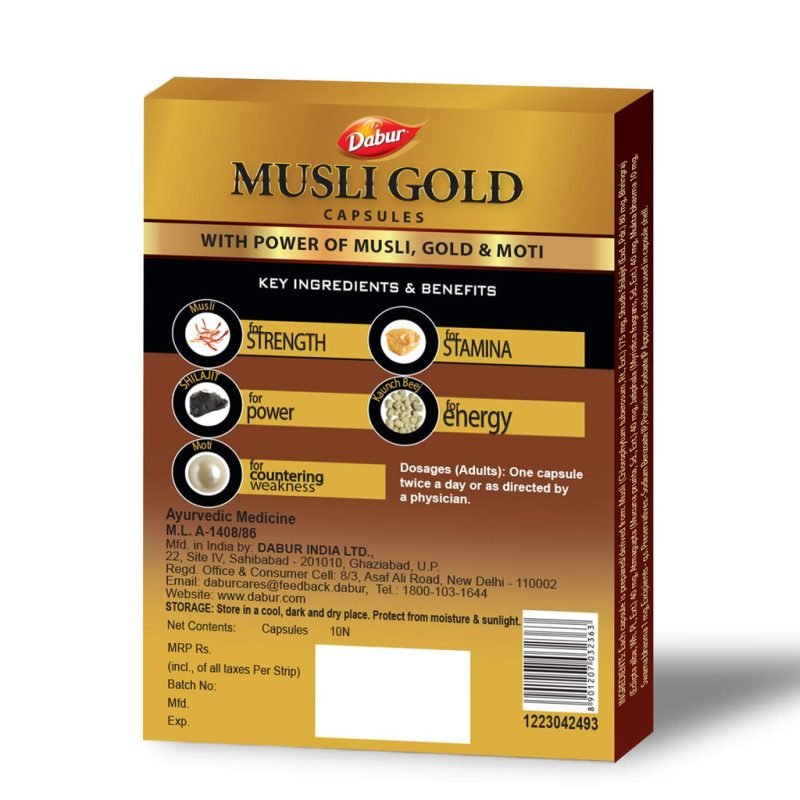 Dabur Musli Gold Capsules - Image 5