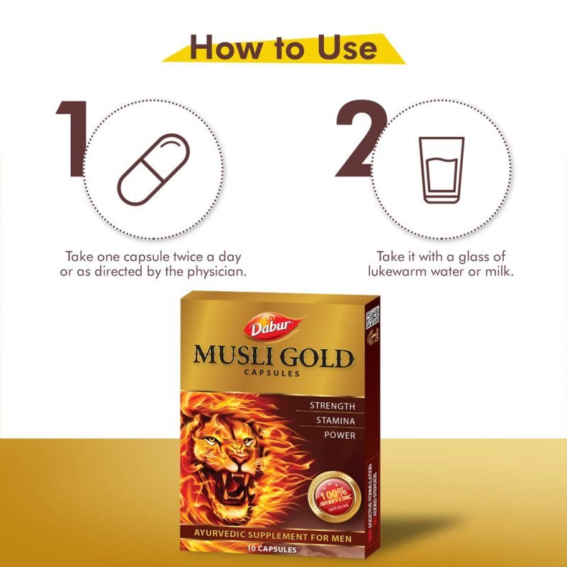 Dabur Musli Gold Capsules - Image 4