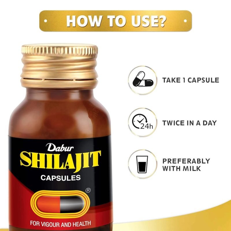 Dabur Shilajit Capsules - Image 4