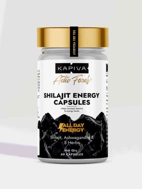Kapiva Shilajit Energy Capsules