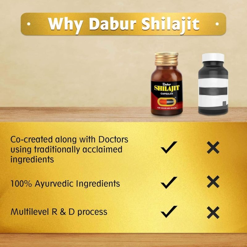 Dabur Shilajit Capsules - Image 5